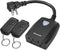 DEWENWILS Wireless Remote Control Outdoor Outlet, 2 Remotes, Weatherproof Electrical Plug for Lights and Fans