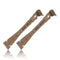Spec Ops Tools 9.5" Trim Bar, High Carbon Spring Steel, Built-in Ruler, Beveled Edges, Nail Puller, 2-Pack