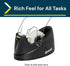 Excell OFFICEPLUS Desk Tape Dispenser with Non-Skid Base, 3/4" Wide, 1" Core, Durable Plastic, Easy One-Hand Use - 1