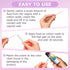 80 20 Just Fitter Vaginal pH Balance Test Strips. Personal Wellness Kit for Women. Supports Feminine Hygiene, Body