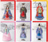 From&to Hanbok 6pcs Korean Royal family Dress Cards Sets korea souvenir Korean