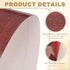 4.7x33', PATIKIL Wood Grain Repair Tape Self Adhesive Realistic Textured Repair Patch Peel and Stick Wood Tape