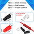 smseace 10Pairs 15/30Amp Power Connectors 1.5-4mm² (20-12AWG) Quick Connect/Disconnect Power Pole connectors for Forklift/Golf cart/Charger System/Lawn Mower Battery Connector Modular Power Connector