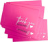 RXBC2011 Package Pack 100 000-CARD-261-RED Thank you for your order card Thank you cards Insert for online business