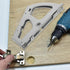 2 13cm ABOOFAN Pcs Stainless Steel Shoe Cabinet Hinges with Flip Mechanism Heavy Duty Shoe Rack Hardware Accessories
