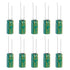 PATIKIL 25V 820uF Electrolytic Capacitors, 10Pcs 10x20mm Aluminum High Frequency Capacitors for TV, LCD Monitor