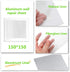 7pcs Drywall Repair Patch Kit, 6" x 6" Self Adhesive Aluminum Wall Repair Patch