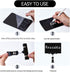 ZHENGMAI 30 Pack Mini Plastic Chalkboard Sign with Clip, Double Sided Rotating Reuse Price Signs for Business Retail