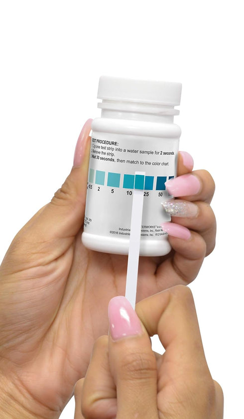 Industrial Test Systems 480014 WaterWorks Peroxide Test Strip, 0-100ppm Range, 30-Second Test Time, 50 Strips