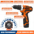 16.8V 153-Piece Set COMOWARE Cordless Drill Tool Combo Kit, Professional Household Tool with Lithium Battery for Home