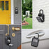 ORIA Upgraded Key Lock Box, 4 Digit Combination Lock Box with Shackle, Wall Mounted Weatherproof Key Safe