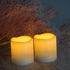 2 Pack 3 Outdoor Battery Operated Flameless Candles, Waterproof with Timer for Decoration