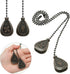 8 12 Inch Patelai Pieces Bronzed Ceiling Fan Pull Chain Extension Pendant Ornament Ceiling Pull Chain Extender Classic