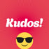 Trainers Warehouse Mini Kudos Sticky Notes, Set of 12, Clever & Colorful, Recognize Contributions, Measures 2.25" Square