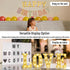 QEOCP 26 10 Light Up Letter O, LED Marquee Sign Letters and Numbers, Battery Powered Alphabet Sign Light for Night