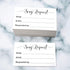 RXBC2011 100 Song Request Cards for Wedding Reception, Prom Dance Party, Band DJ Karaoke