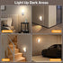Closet Rechargeable Motion Sensor Wall Light, Magnetic Wireless Light with Remote, Adjustable Lighting & Swivels, Wall