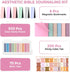 Nicpro 71 PCS Bible Journaling Kit, Aesthetic School Supplies, 12 No Bleed Highlighters, 6 Gel Pens