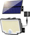 Peasur Solar Motion Lights Outdoor, 318 LED Solar Security Light with 3