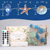 10 30 Impress Life Ocean Theme String Lights, Beach Decor Starfish Seahorse Sand Dollars Nautical Decorative Lights