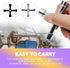 ZeriLion 2 Pack 4-Way Set Sillcock Key Versatile Water Spigot Wrench Tool Durable Steel for Outdoor Faucet Valve Hose