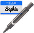 Hello My Name is Stickers, Identification Badges Name Badge Label - Peel and Stick for School, Home & Office – 50