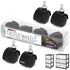 NUMBERNYC 4 Caster Wheels for Sterilite 3 Drawers Carts & Storage Drawer Units