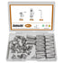 Jiahezhi 30 Sets M5 x 20mm Stainless Steel Furniture Joint Connector Bolts &