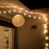40 9.84 Inch Nosiny Disco Ball String Lights Mirror LED Party String Light Disco Party Decorations for Christmas Wall