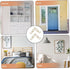 2pcs Homoyoyo Adhesive Furniture Appliques Onlays: Decorative Frame Onlay - Peel and Stick Corner Decal for Vanity