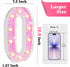 NANXU 12.6 Inch 16th 16 LED Pink Marquee Light Up Numbers, Sweet Birthday Decorations Number Lights as Gifts for Girls