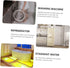 Lurrose Bed Padding Block Furniture Accessory Heightening Foot Pad Bed Riser Non-Slip Plastic for Tables Chairs Sofas