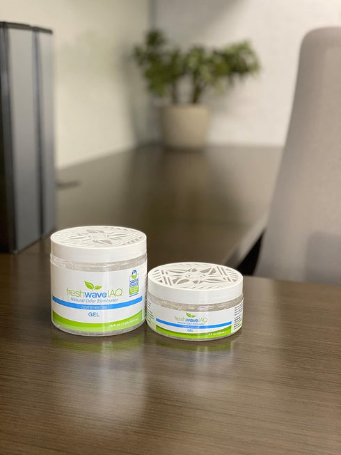 Fresh Wave IAQ 16 Fl. Oz. Commercial Odor Eliminating Gel, Natural Plant-Based Odor Absorbers for Home