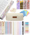 PartyGalore Bible Study Supplies Journaling Kit with Highlighter, Tabs, Pen Case, Bookmark, and Accessories for Women