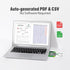 Freshliance Temperature Data Logger LCD Single Use with PDF Report, 7 Days, 1 Pack