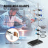 VEVOR Lab Stand Support Set, Steel Lab Stand 23.6" Rod with 8.3" x 5.7" Cast Iron Base