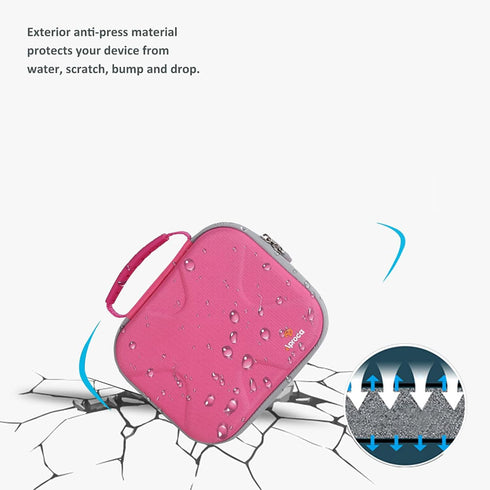 Aproca Hard Travel Storage Case for Hi-Spec 27pc 3.6V Pink USB Cordless Power Electric Screwdriver Set