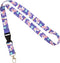 Desert Cactus Unicorn Lanyard Badge ID Holder - Car Keys Keychain Souvenir for Nurse Doctor Teacher, Detachable