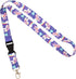 Desert Cactus Unicorn Lanyard Badge ID Holder - Car Keys Keychain Souvenir for Nurse Doctor Teacher, Detachable