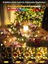 33FT 66LED Smart Color Changing String Lights for Bedroom, App Control LED Globe Fairy Lights with Remote, Twinkle