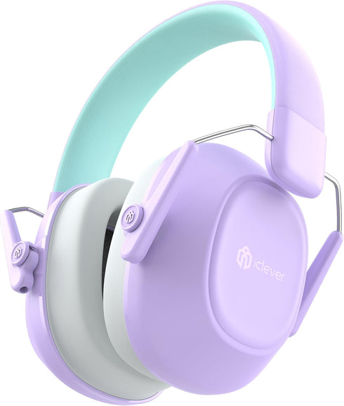 iClever Noise Cancelling Headphones for Kids, SNR 29dB Safety Noise Reduction Ear Muffs for Autism Sensory Aid