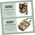 LIFKOME Folding Shopping Cart with Wheels - Compact & Convenient