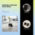 Menolana 2Pcs Square End Cap Square End Cover Gym Fitness Equipment Convenient Tube Sleeve Table Chair Foot Cover