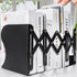 Heavy Duty Book End, Adjustable Bookends for Shelves, Decorative Book Organizer for Desk, Sturdy Metal Holder