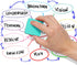 Dry Erase Erasers, 48 Pack - Magnetic Whiteboard Cleansers, Small Dry Erase Erasers