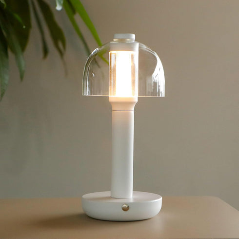 10" 3-Color Dimmable JHY DESIGN H Bedside Table Lamp Light Nightstand Lamp with Glass Shade Touch Control Table Lamp