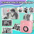 Paper,6 (6 Printer Rolls for Kids Instant Print Camera,HD Printing Thermal Print Paper Rolls)