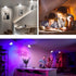 3 360 Dimmable (1 Pack, Adetu LED Wall Mounted Lights, Rechargeable Wall Sconces Lamp, Color Temperatures & Remote