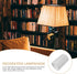 e27 Bulb Beaupretty Cylindrical Lampshade Replacement, Cloth Drum Lamp Shade Decorative Clip on Lamp Shade Light Shell