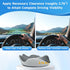 Tailbone X-Large Car Seat Cushions for Driving ,Comfort Memory Foam Car Cushions for Driving for Back, Hip & Pain